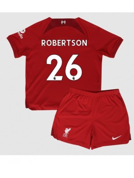 Liverpool Andrew Robertson #26 Heimtrikotsatz für Kinder 2022-23 Kurzarm (+ Kurze Hosen)
